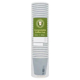 30 Compostable Coffee Cup 12oz  Adomoo